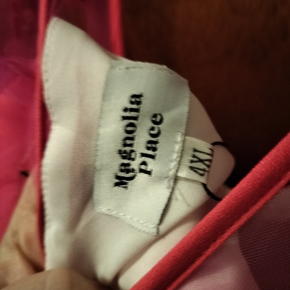 Hot Pink Dress with Embroidery from Unique Vintage - Picture 3 of 5